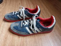 Adidas Samba Sneaker Turnschuhe blau rot Größe 37,5 38 Schleswig-Holstein - Lübeck Vorschau