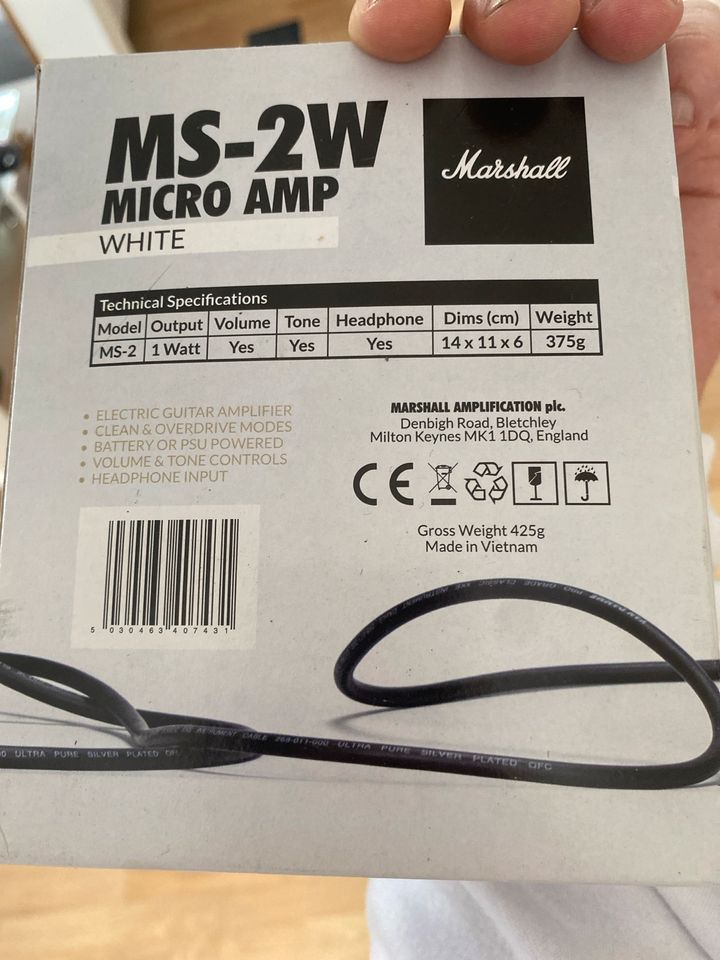 Maschall MS-2W white in Heiden