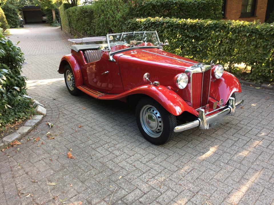 MG TD Oldtimer in Tecklenburg