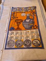 Kalender Handtuch 1974 DDR Malimo Sachsen - Stollberg Vorschau