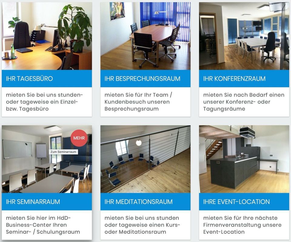 Büro Coworking Arbeitsplatz Bürogemeinschaft Büroservice ab € 19 in München