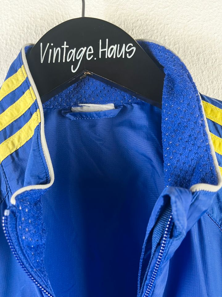 Vintage dünne Adidas Jacke - Retro Trainingsjacke - 90s - Gr. S in Neuenhaus