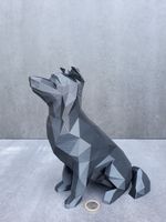 Collie Design Skulptur Figur Statue Modell Büro Geschenkidee Hessen - Neuberg Vorschau