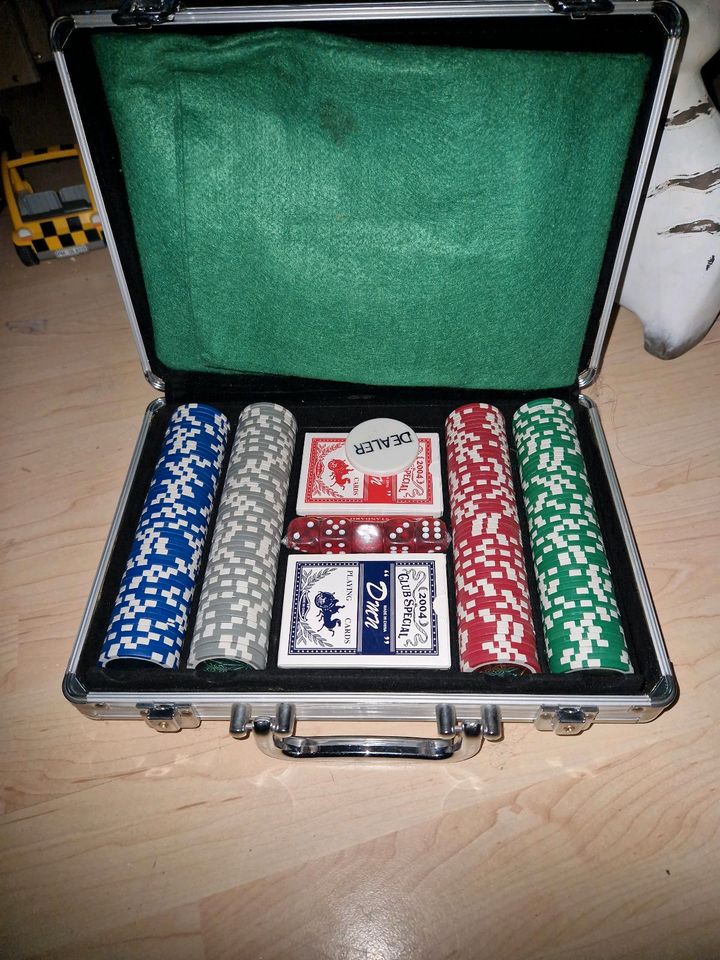 Pokern Set zu verkaufen in Wartmannsroth