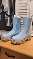 Damen Boots Stiefel Catwalk Deichmann NEU Hellblau Sachsen-Anhalt - Aschersleben Vorschau