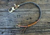 Geldbeutelkette Schlüssel Wallet Chain Rope Lanyard Leder Vintage Bayern - Niederwerrn Vorschau