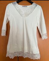 Neu mit Etikett Tredy Shirt Bluse mit Spitze Größe 34 Niedersachsen - Bremervörde Vorschau