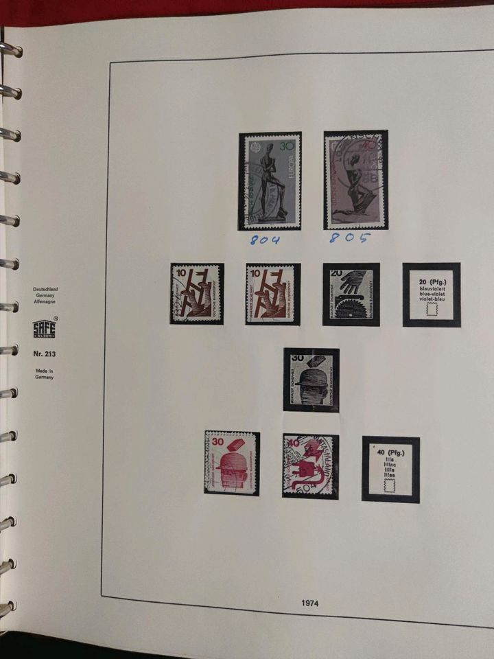 Briefmarken Sammlung 8b in Lüdenscheid