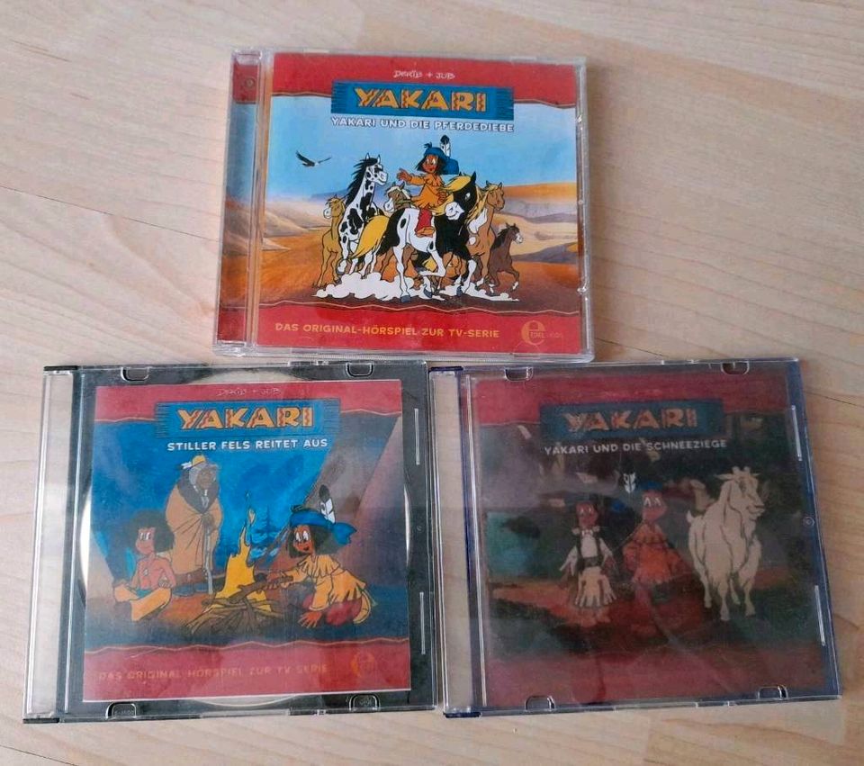 Kinder CDs und CD-Ständer Dragons, Ice Age, Yakari, Pettersson... in Großwallstadt