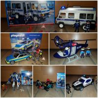 Playmobil Polizei Mannschaftswagen Porsche Hubschrauber Roboter Sachsen-Anhalt - Sangerhausen Vorschau