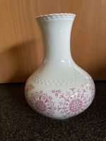 Vase weiß rot Blumenvase Vintage Tirschenreuth Deko Bayern - Altdorf bei Nürnberg Vorschau