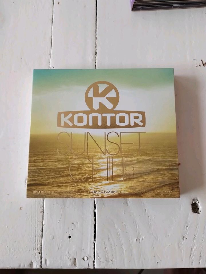 CDs - Kontor Sunset Chill 2011, 2012 und 2016 in Stapelfeld