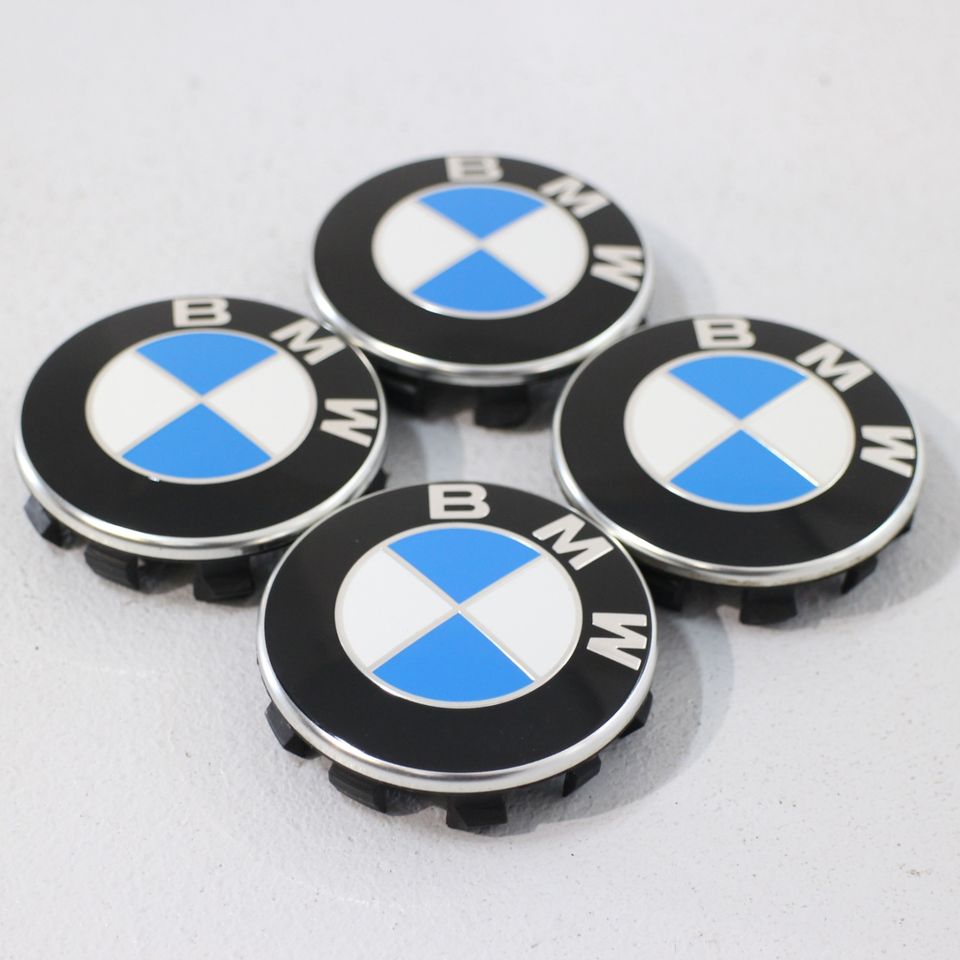 BMW Felgendeckel Nabendeckel mit Chromrand 55 mm (gebraucht)