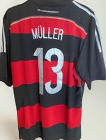 Original DFB Deutschland Trikot 2014 4.Sterne Müller L rot WM Thüringen - Gera Vorschau