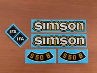 Simson S50 B1 Wasserabziehbilder Abziehbilder Set wie DDR Bayern - Hof (Saale) Vorschau