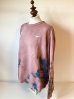 Nike Koralle Apricot blau Batik Design Pullover Pulli Sweatshirt Bayern - Ustersbach Vorschau