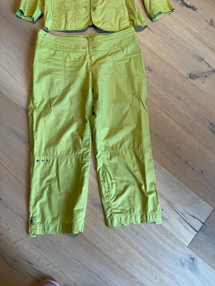 MARC AUREL 3/4 Capri-Hose mit Blazer Gr. 38 in Dreieich