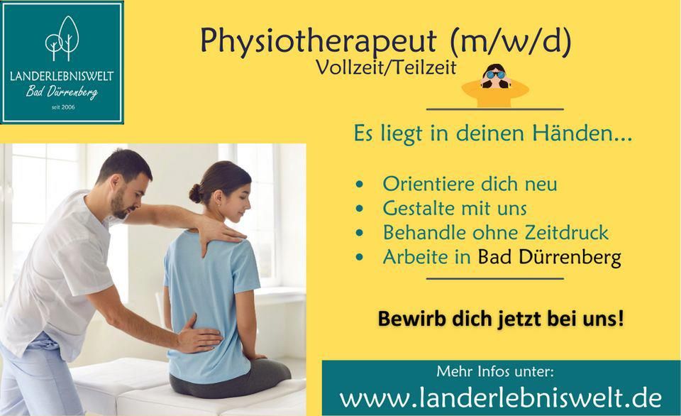 Physiotherapeut m/w/d in Bad Duerrenberg