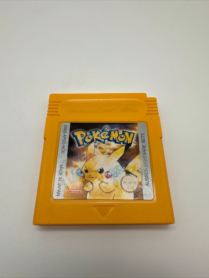 Pokemon - Gelbe Edition Nintendo Gameboy OVP in Augsburg