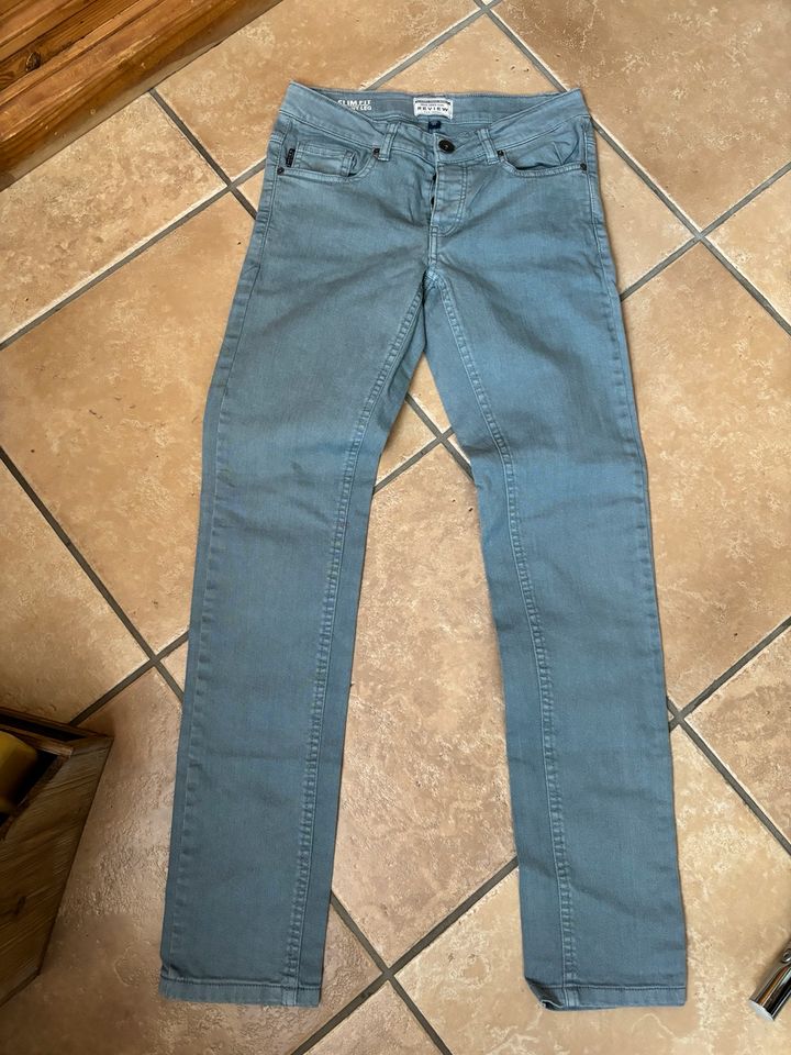 Review Jeans blaugrau Slim fit / Skinny leg Gr. 164 in Heusenstamm