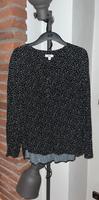 C&A Bluse Tunika Gr. 50/5XL schwarz weiß Punkte Vintage Nordrhein-Westfalen - Wülfrath Vorschau
