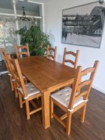 Esstisch mit 6 Stühlen Fichte massiv Wuppertal - Barmen Vorschau