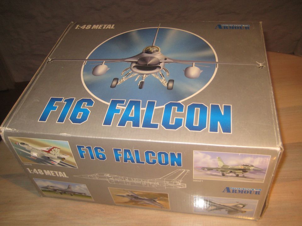 Modell Armour-Flugzeug F16 Fighting Falcon 50th Anniversary in Immendingen