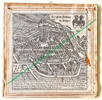 Freiburg Breisgau Historischer Stadtplan von 1642 Bayern - Aschaffenburg Vorschau