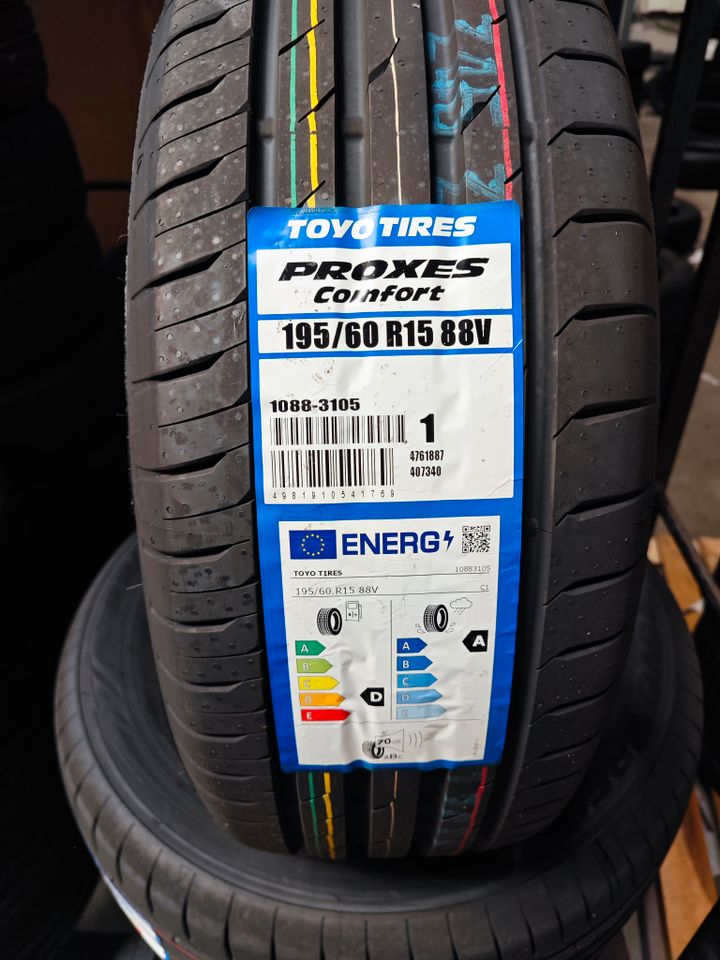 Sommerreifen 195/60 R15 88V Toyo Tires in Moers