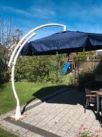Sonnenschirm 375 cm, mit Standfuß und Schutzhülle, Selbstabholer Hessen - Bad Camberg Vorschau