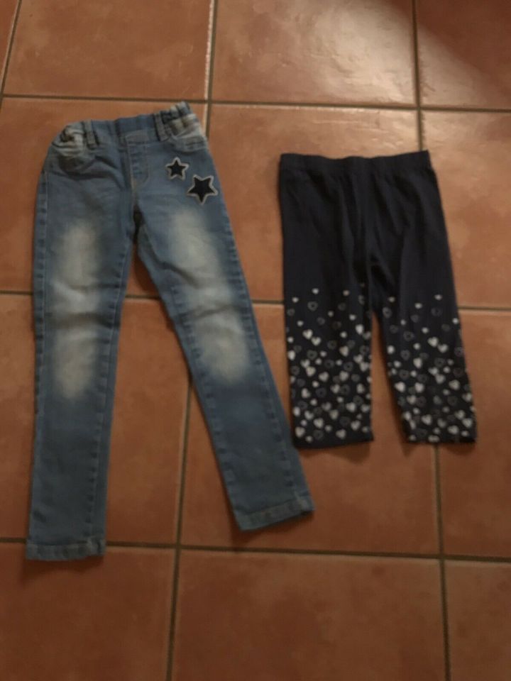 Mädchen Hosen Jeans/ Leggins Größe 116 in Ostrhauderfehn