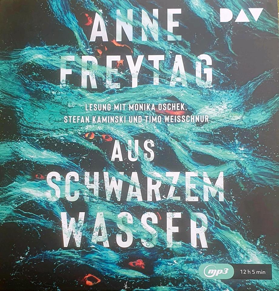Hörbuch Anne Freytag | Aus schwarzem Wasser | Krimi Thriller 2mp3 in Dresden