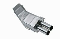 REUTER MOTORSPORT E34 530 540i Edelstahl Endschalldämpfer 2 x70mm Hessen - Gießen Vorschau