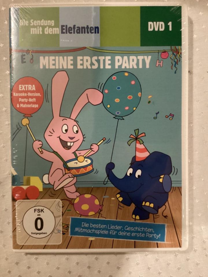 NEU DVD - DIE SENDUNG MIT DEM ELEFANTEN Meine erste Party DVD 1 in Mainz