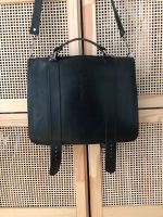 Schwarze Vintage Leder Tasche Essen-West - Frohnhausen Vorschau