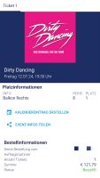 Karten zur Dirty Dancing in Frankfurt am 12.07.2024 Hessen - Darmstadt Vorschau