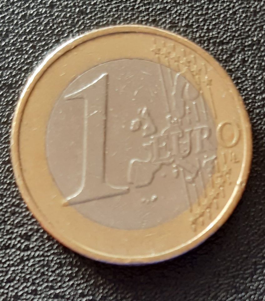 1 Euro Münze Mozart Österreich 2002 in Braunschweig