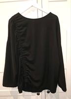 Bluse Liberty Bluse schwarz 46 mit Raffung Berlin - Biesdorf Vorschau