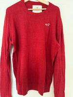 HOLLISTER Pullover, Rundkragen, rot, Gr. M Bayern - Tettenweis Vorschau