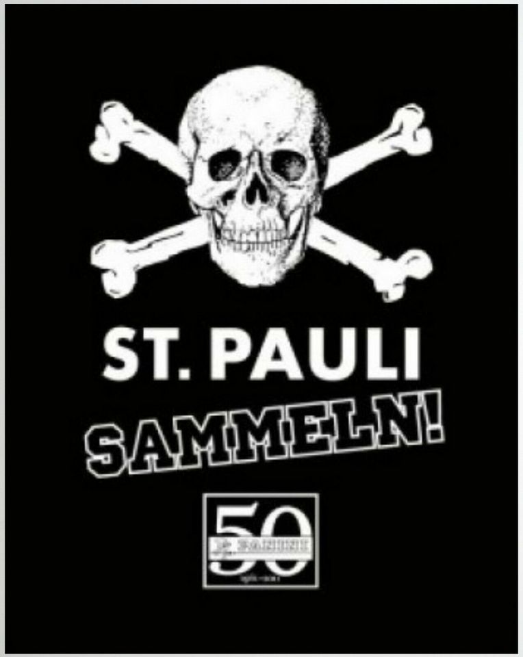 St Pauli Panini 50 Jahre Stickersammelalbum leer Origi 6 Sticker in Hamburg