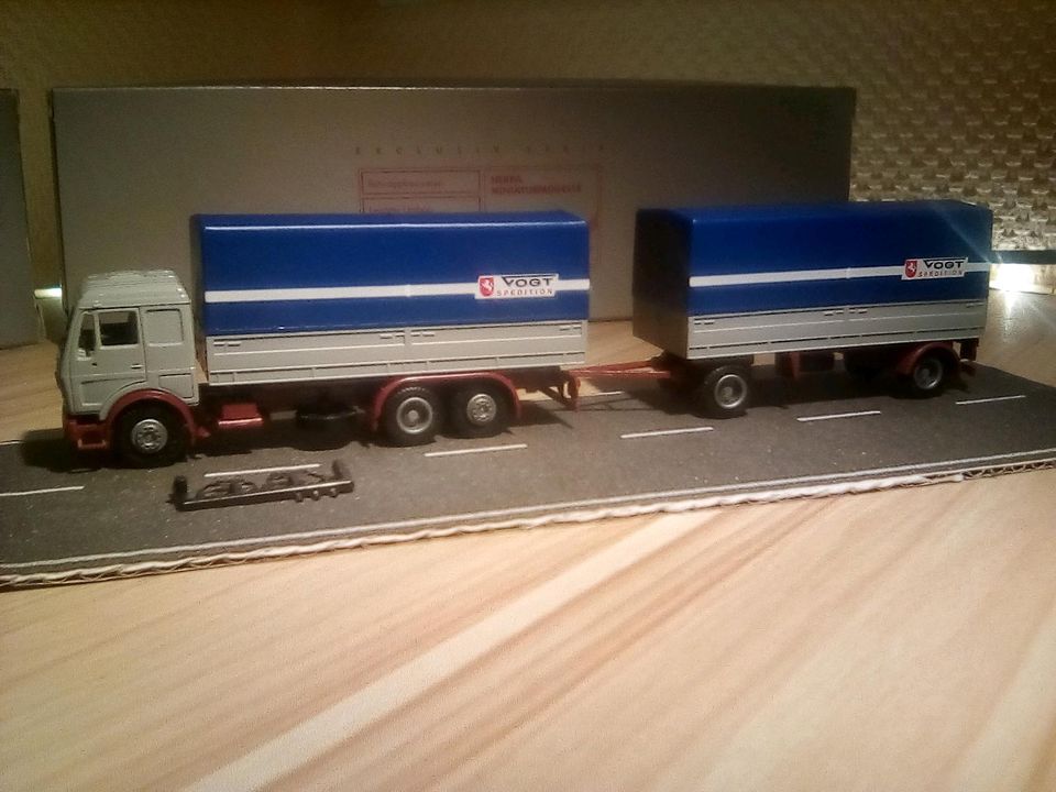 Herpa Lkw MB NG Planen Hgz Vogt Spedition Neu Ovp in Leverkusen