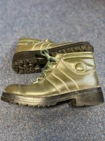 Wanderschuhe Bergschuhe aus Frankreich Leder Boots Gr.38 grün Brandenburg - Falkensee Vorschau