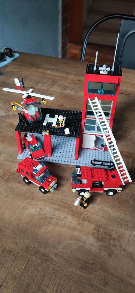 Lego Feuerwache Feuerwehr 90er in Schermbeck