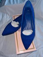 GIVANA Ballerinas Gr. 39 blau / blau Strass Rheinland-Pfalz - Koblenz Vorschau