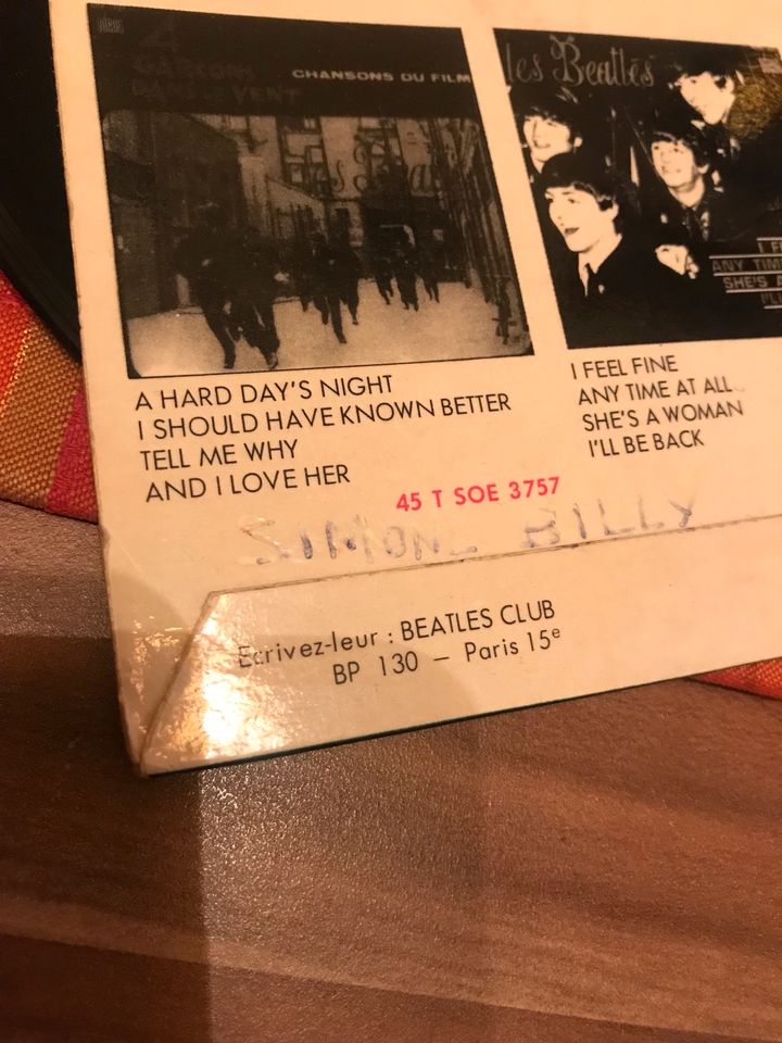 Schallplatte Les  Beatles in Bamberg