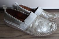 JOSEF SEIBEL Mokassins Slipper Gr. 36 creme metallic Niedersachsen - Diepholz Vorschau