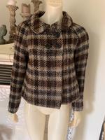 Massimo dutti wolljacke wolle Alpaka kariert in erdtönen Hamburg-Nord - Hamburg Winterhude Vorschau