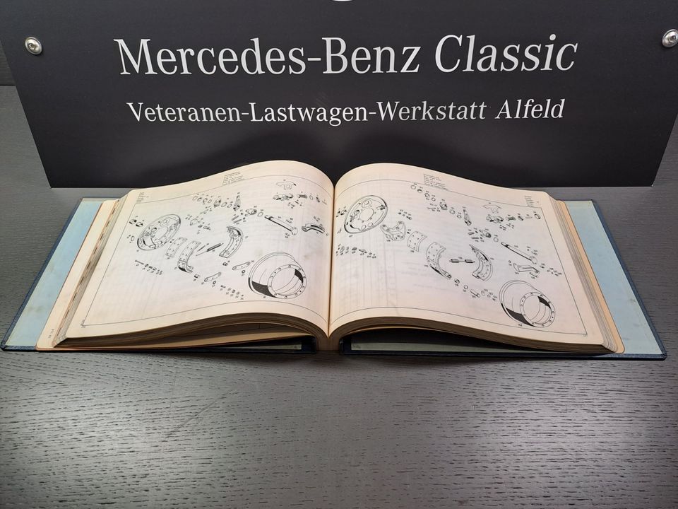 Mercedes Fahrgestell -und Aufbau-Ersatzteilliste Type LP-LPS 1418 in Alfeld (Leine)