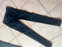 Ripped Fitjeans mit Spitze Sachsen - Waldenburg Vorschau