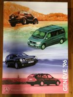 1996 Mercedes Benz Genf Poster W210 W202 Vito W639 M AAV Concept Hessen - Kassel Vorschau